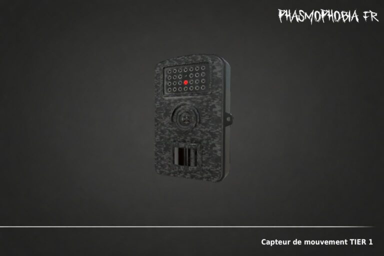 Capteur de mouvement TIER 1 - By Phasmo FR