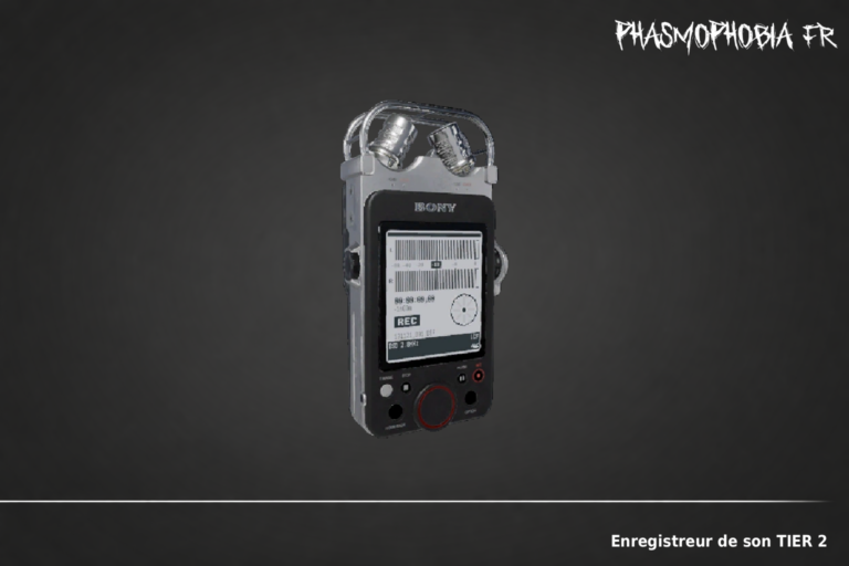 Enregistreur de son TIER 3 - Phasmo FR